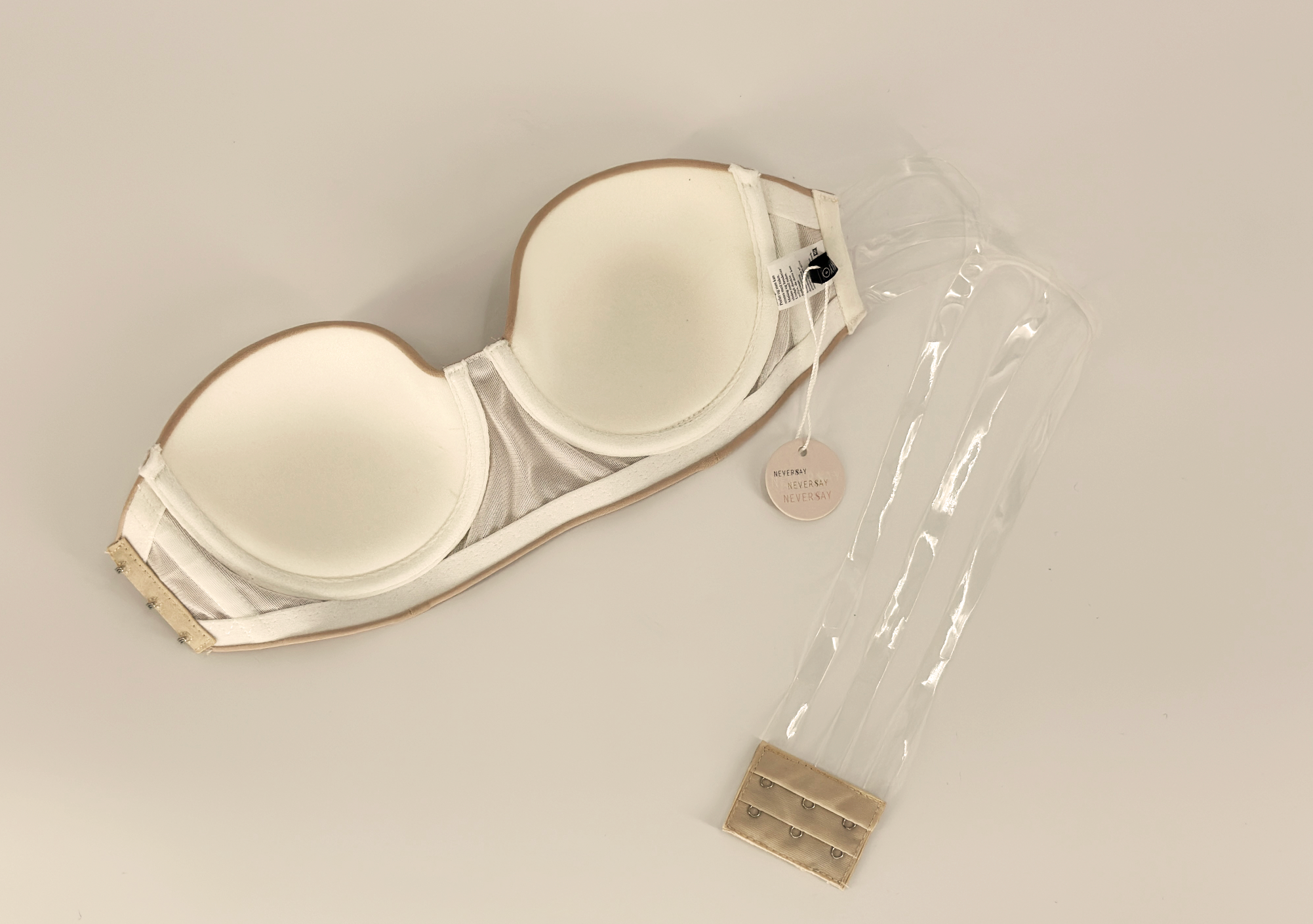 bh med transparent ryg